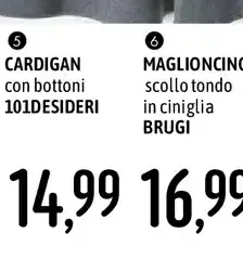 Cardigan con bottoni