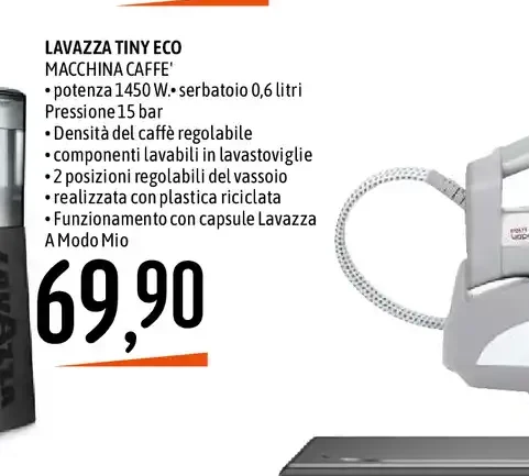 Lavazza Tiny Eco macchina caffè