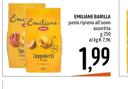 Pasta ripiena all'uovo assortita