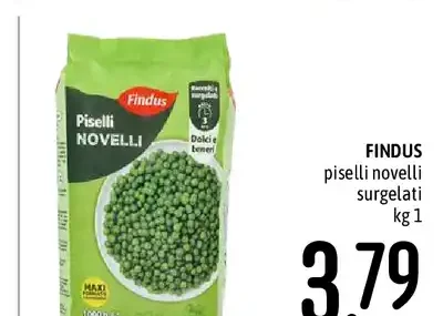Piselli novelli surgelati