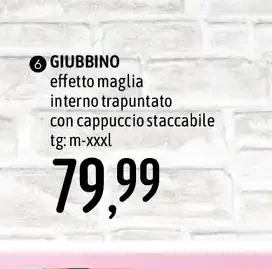 Giubbino uomo