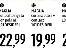 Maglia donna 101Desideri