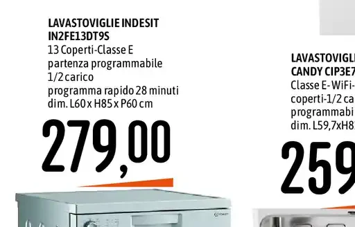 Lavastoviglie Indesit