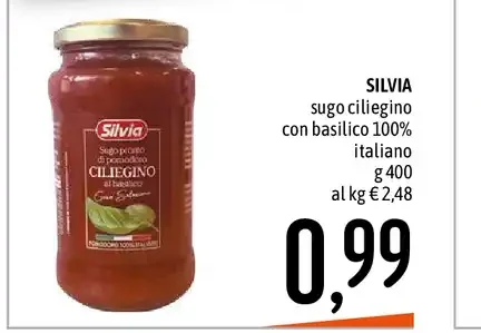 Sugo ciliegino con basilico