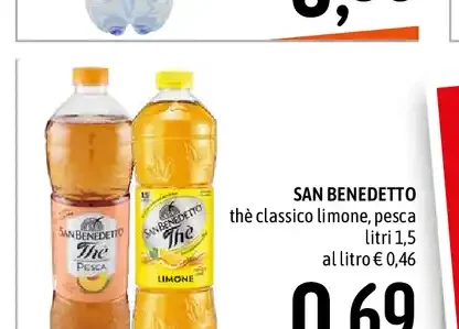 Thè classico limone pesca