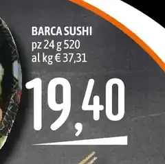 Barca sushi