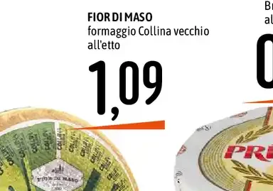 Fiordimasso formaggio Collina vecchio