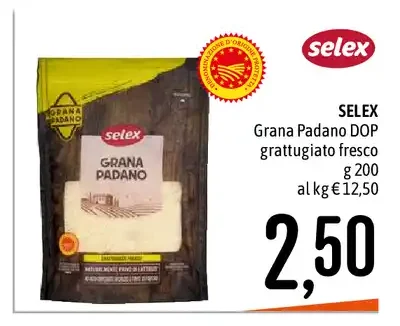 Grana Padano DOP grattugiato fresco