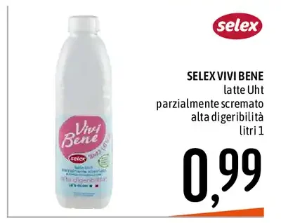 Latte UHT parzialmente scremato