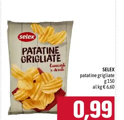 Patatine grigliate Selex