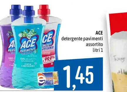 Detergente pavimenti assortito Ace