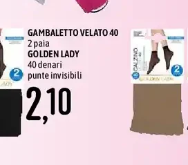 Gambaletto velato Golden Lady