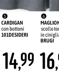 Cardigan con bottoni
