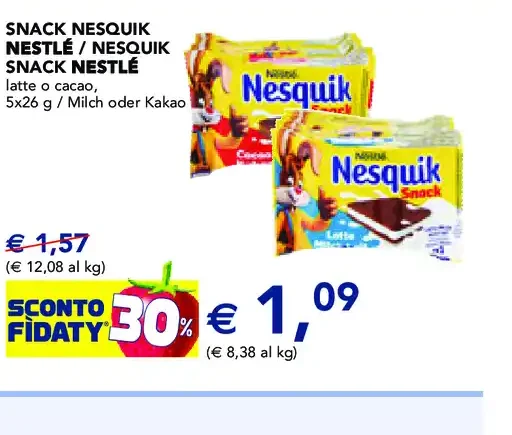 Snack Nesquik