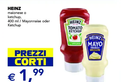 Heinz maionese o ketchup