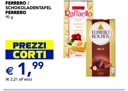 Tavoletta Ferrero Rocher