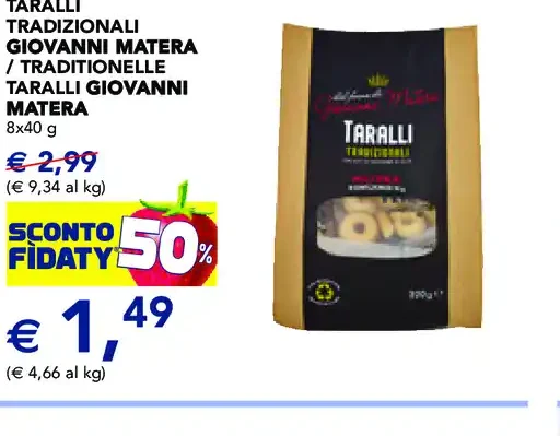 Taralli tradizionali Giovanni Matera