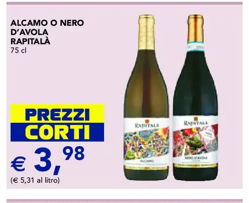 Alcamo o Nero d'Avola Rapitalà