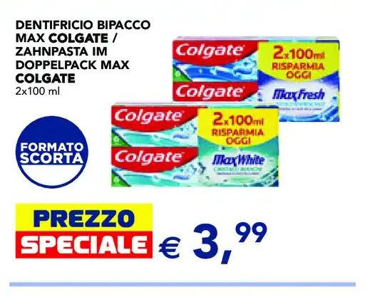 Dentifricio Colgate Max Fresh