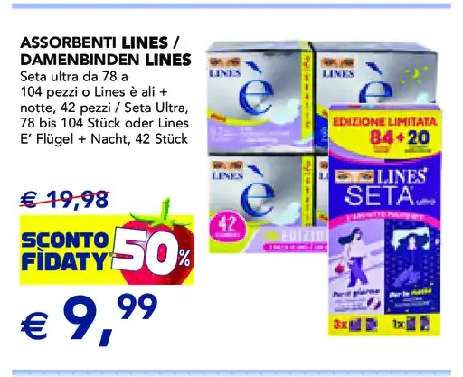 Assorbenti Lines