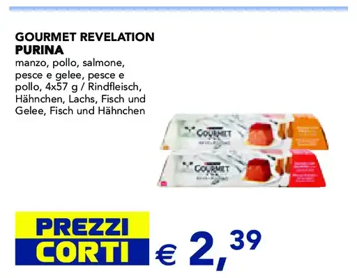 Alimento umido per gatti Gourmet Revelation Purina
