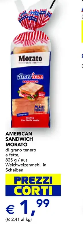 American sandwich Morato