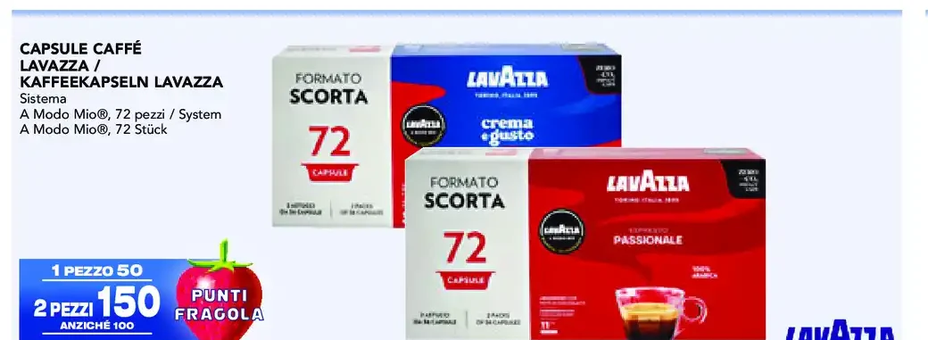Capsule caffè Lavazza