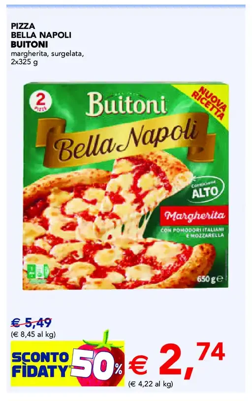 Pizza Bella Napoli Buitoni