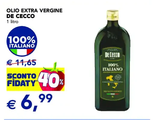Olio extra vergine De Cecco
