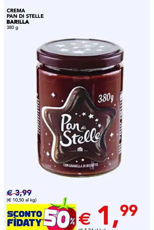 Crema Pan di Stelle Barilla