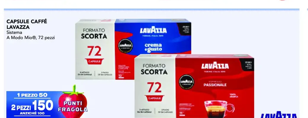 Capsule caffè Lavazza