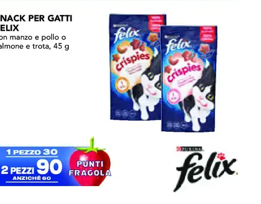 Snack per gatti Felix