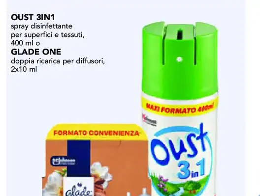 Oust 3in1 / Glade One