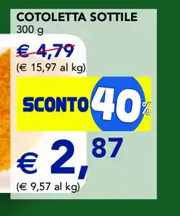 Cotoletta sottile Amadori
