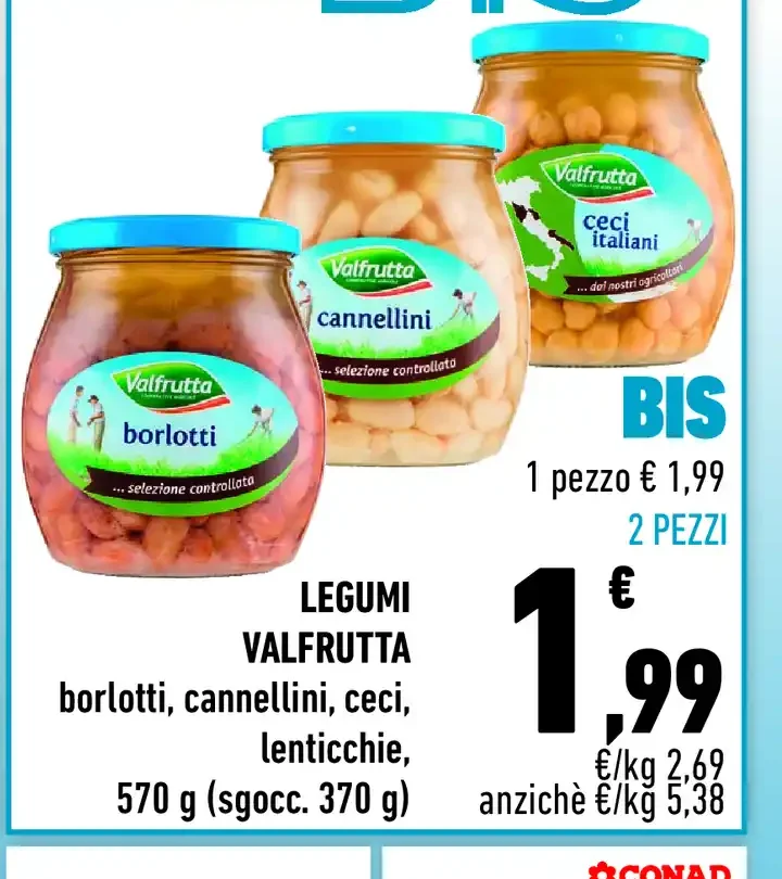 Legumi Valfrutta