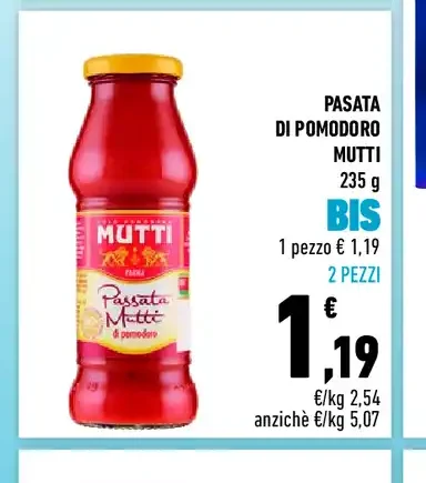 Passata di pomodoro Mutti