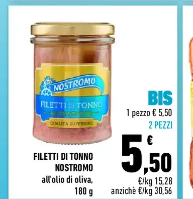 Filetti di tonno Nostromo