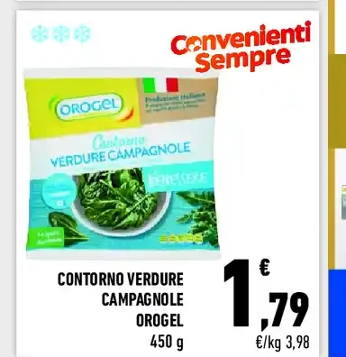 Contorno verdure campagnole Orogel