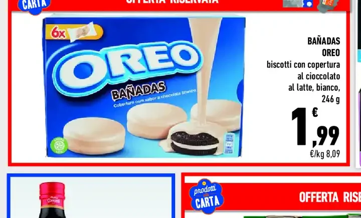 Biscotti Oreo ricoperti al cioccolato