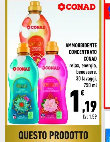 Ammorbidente concentrato