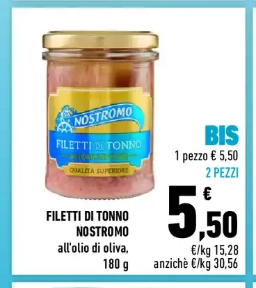 Filetti di tonno Nostromo