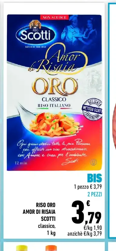 Riso Oro Amor di Risaia Scotti