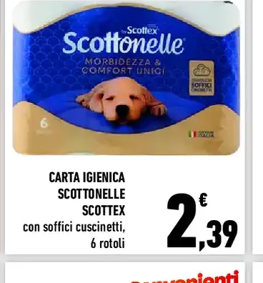 Carta igienica Scottonelle Scottex