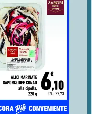 Alici marinate alla cipolla