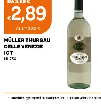 Müller Thurgau delle Venezie IGT