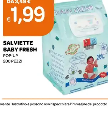 Salviette baby fresh