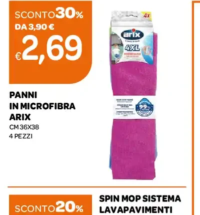 Panni in microfibra