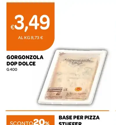 Gorgonzola DOP dolce