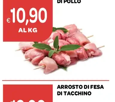 Spiedini di pollo