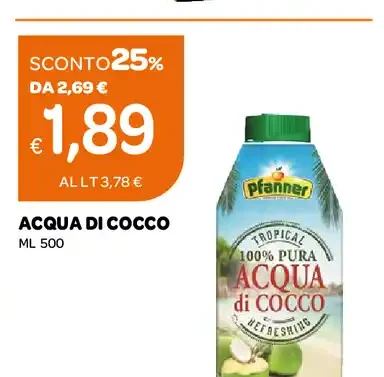 Acqua di cocco